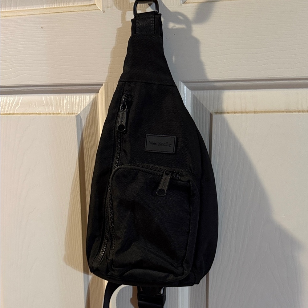 Vera Bradley Black Sling Backpack